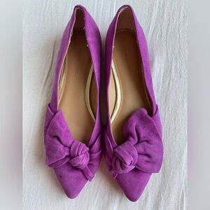 Banana Republic flats with bows size 7